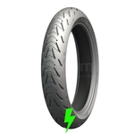 Ficha técnica e caractérísticas do produto Pneu Michelin Moto Pilot Road 5 120/70-17 58w Dianteiro