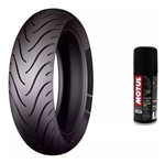 Ficha técnica e caractérísticas do produto Pneu Michelin Traseiro 180/55-17 Pilot Street + C4 Brinde *