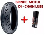 Ficha técnica e caractérísticas do produto Pneu Michelin Traseiro 180/55-17 Pilot Road 2 + C4 Brinde