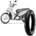 Ficha técnica e caractérísticas do produto Pneu Moto Biz 125 Levorin Aro 14 80/100-14 49L Traseiro Dingo Evo