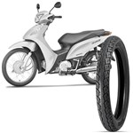 Ficha técnica e caractérísticas do produto Pneu Moto Biz 125 Levorin Aro 14 80/100-14 49L Traseiro Matrix
