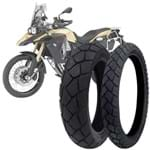 Ficha técnica e caractérísticas do produto 2 Pneu Moto Bmw F800 Technic 150/70-17 69V 90/90-21 54H Stroker Trail