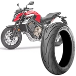 Ficha técnica e caractérísticas do produto Pneu Moto Cb650f Technic Aro 17 180/55-17 73v Traseiro Stroker