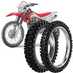 Ficha técnica e caractérísticas do produto 2 Pneu Moto Crf 230F Rinaldi 110/100-18 64M 80/100-21 51M Rw33