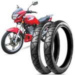 Ficha técnica e caractérísticas do produto 2 Pneu Moto Gsr 125 Levorin Aro 18 90/90-18 57p 2.75-18 48p Street Runner