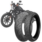 Ficha técnica e caractérísticas do produto 2 Pneu Moto Harley Iron 883 Technic 150/80-16 77h 100/90-19 57h Iron