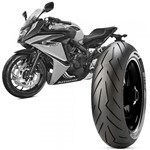 Ficha técnica e caractérísticas do produto Pneu Moto Honda Cbr 650f Pirelli Aro 17 180/55-17 73w Traseiro Diablo Rosso 3