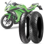 Ficha técnica e caractérísticas do produto 2 Pneu Moto Ninja 300 Levorin 110/70-17 54h 140/70-17 66h Matrix Sport