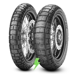 Ficha técnica e caractérísticas do produto Par Pneu 120/70-17 + 150/60-17 Pirelli Rally STR Café Racer