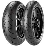 Ficha técnica e caractérísticas do produto 2 Pneu Moto Pirelli 180/55r17 73w 120/70r17 58w Diablo Rosso 3