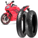 Ficha técnica e caractérísticas do produto 2 Pneu Moto Roadwin 250R Levorin 110/70-17 54h 140/70-17 66h Matrix Sport