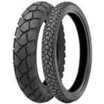 Ficha técnica e caractérísticas do produto 2 Pneu Moto Technic 130/80-17 65s 90/90-21 54s T&c