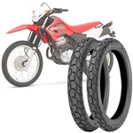 Ficha técnica e caractérísticas do produto 2 Pneu Moto Xr Tornado Technic 120/80-18 62s 90/90-21 54s T&C