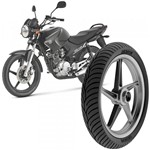 Ficha técnica e caractérísticas do produto Pneu Moto Yamaha Ybr Factor Rinaldi Aro 18 80/100-18 47P Dianteiro Hb37