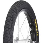 Ficha técnica e caractérísticas do produto Pneu Pirelli Scuba Clincher Arame - BMX & Dobrável 20" X 1.75 - Preto - Única