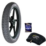 Ficha técnica e caractérísticas do produto Pneu Roadwell + Camara Vulcan Tm06 90/90r18 57n Cg Tita Ybr