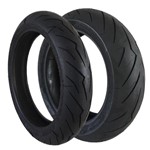 Ficha técnica e caractérísticas do produto Par Pirelli 180/55-17 Tras 120/70-17 Diant Xj6 Cb500 Hornet