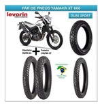 Ficha técnica e caractérísticas do produto Pneus Yamaha Xt 660 Par Dianteiro e Traseiro Dual Sport - Levorin