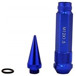 Ficha técnica e caractérísticas do produto Porca de Roda (Lug Nuts) 20 Peças 90mm + 50mm M12 X 1,5 - Modelo Spike - Azul