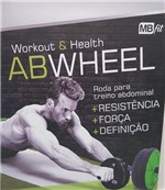 Ficha técnica e caractérísticas do produto Roda Abdominal Ab Wheel Rolo de Exercicios Lombar - Mbfit
