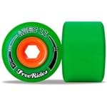 Ficha técnica e caractérísticas do produto Roda ABEC 11 Centerset Freerides 72mm 84A