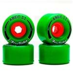 Ficha técnica e caractérísticas do produto Roda ABEC 11 Classic Freerides 77mm 81A