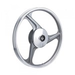 Ficha técnica e caractérísticas do produto Roda Aluminio Dianteira Temco Centauro Cinza Biz 125