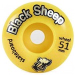 Ficha técnica e caractérísticas do produto Roda Black Sheep 51mm Amarela