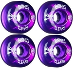 Roda Bones 56mm Spf Clears Purple Bowl V4 104a Lacrada