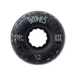 Ficha técnica e caractérísticas do produto Roda Bones ATF Preta 52mm