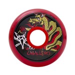 Ficha técnica e caractérísticas do produto Roda Bones Spf Clear Caballero Dragon 58mm 84b Vermelha