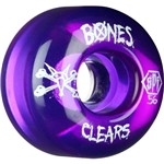 Ficha técnica e caractérísticas do produto Roda Bones SPF Clears Purple 55mm