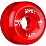 Ficha técnica e caractérísticas do produto Roda Bones SPF Clears Red 58mm