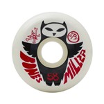 Ficha técnica e caractérísticas do produto Roda Bones Spf Miller Owl 58mm 84b Branca