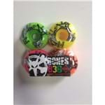 Roda Bones Street Tech Party V1 52mm Amarelo/laranja/verde/rosa 52mm