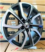 Ficha técnica e caractérísticas do produto Roda BRW 1200 Honda Civic Aro 17x7 4x100/5x100//114 Jogo