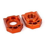 Ficha técnica e caractérísticas do produto Roda da motocicleta CNC Rear Hub Ajustador Eixo bloco para KTM85SX / 125-450SX / SX-F / XC / XC-F