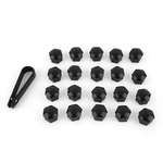 Ficha técnica e caractérísticas do produto Roda de carro 20pcs 17mm soquete especial Auto Hub Parafuso Tampa Nut Caps Parafuso Jantes Exterior Decora??o Protegendo