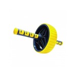 Ficha técnica e caractérísticas do produto Roda de Exercício Abdominal Pilates Amarela - Liveup Sports