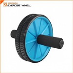 Ficha técnica e caractérísticas do produto Roda de Exercicio Plus P/ Musculatura Abdominal Liveup Azul