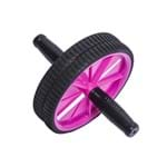 Ficha técnica e caractérísticas do produto Roda de Exercícios By CAU SAAD para Flexão e Extensão 19cm Rosa – ACTE CAU13