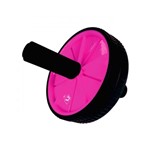 Roda de Exercícios Liveup Sports LS3160R Rosa