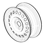 Ficha técnica e caractérísticas do produto Roda de Ferro Aro 15 4x100 - 52084928 Montana