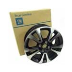 Roda de Liga Leve Aro 15 4x100 Furação 4x100 Preta Diamantada - 94748328 Onix