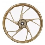 Roda de Magnésio Titan 150 ESD Pé de Galinha 5 Pontas Dourado - Scud