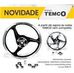 Ficha técnica e caractérísticas do produto Roda Diant Alum Orion Cromada/Preta Cg150 Esd Temco