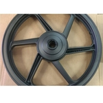 Ficha técnica e caractérísticas do produto Roda Dianteira Liga leve cor preto modelo 6 Palitos para Honda Titan Cg 125 150 160 uso de freio a tambor e câmara de ar marca Fabreck