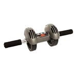 Roda Dupla de Abdominal e Lombar - WCT Fitness 4013