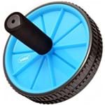 Ficha técnica e caractérísticas do produto Roda Exercícios Abdominal e Lombar - Exercise Wheel - Liveup - Azul