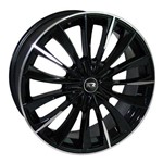 Roda R62 Aro 15x6 4x108 Preto Brilhante KR